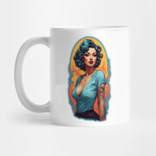 Pin Up Art Mug